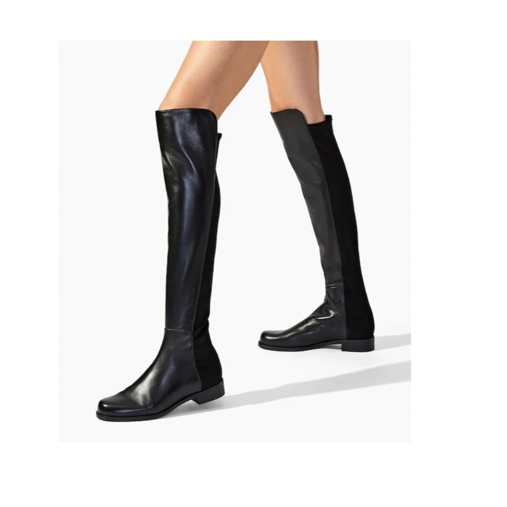 NWOT 5050 Boot Stuart Weitzman (size 11, black leather)
